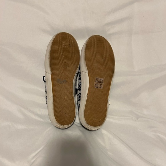 Michael Kors Boerum Navy Monogram Sneakers - size 8 MK - Picture 6 of 9